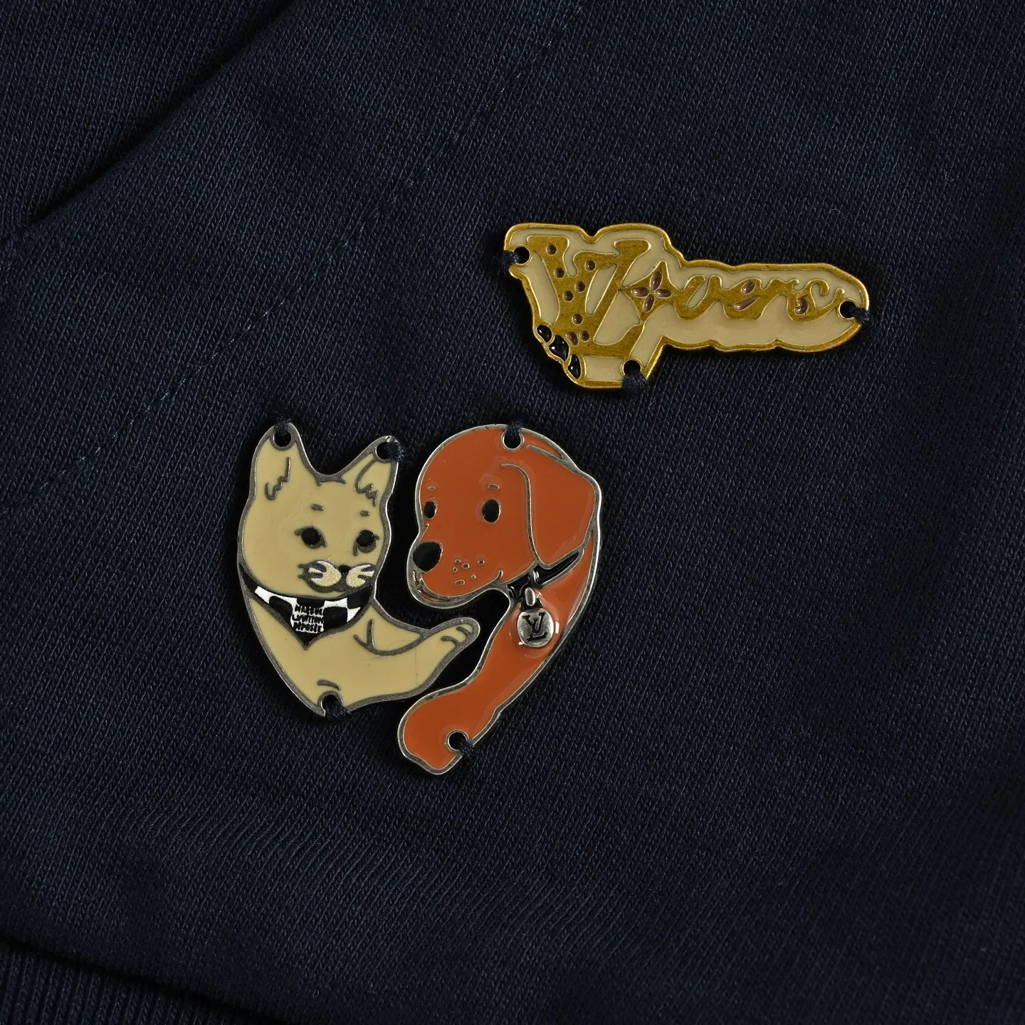 Louis Vuitton/Louis Vuitton Childlike Hardware CVD zipper hooded sweatshirt jacket